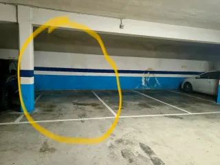 Alquilo parcela de garaje