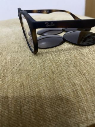 Occhiali da sole Ray-Ban marroni con lenti intercambiabili/per bambini