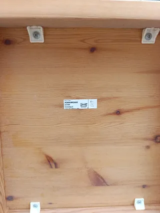 Sillas Ikea Jokkmokk y sillón ratán