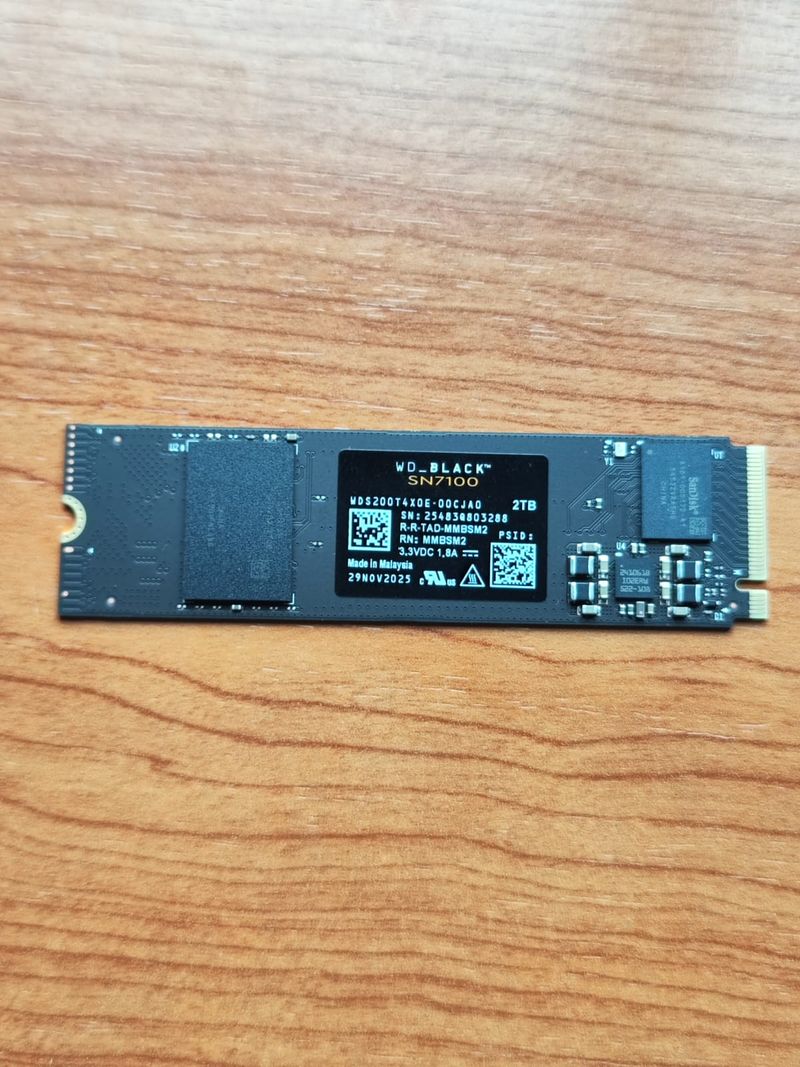 WD Black SN7100 2TB NVMe SSD