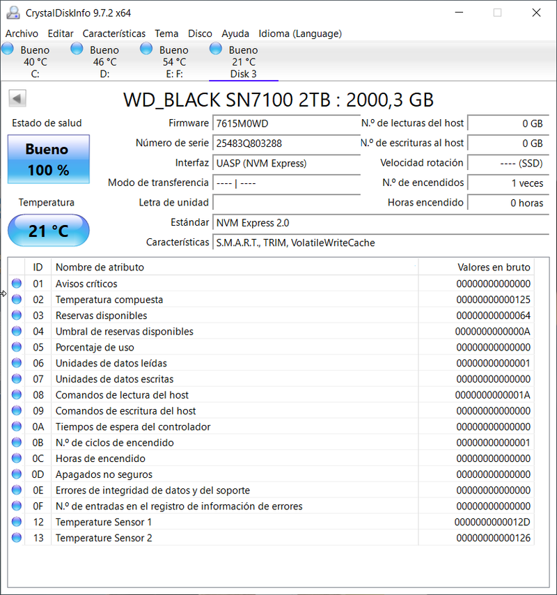 WD Black SN7100 2TB NVMe SSD afbeelding 2