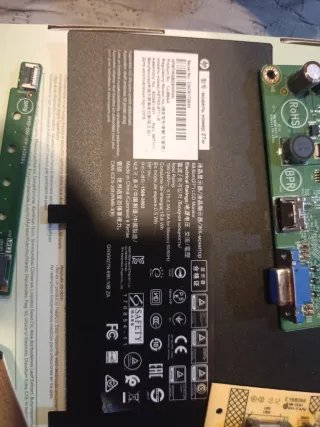 Placa base, fuente de alimentación, Flex, botonera