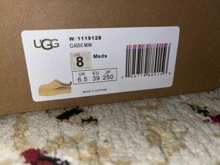 UGG Botas Beige Talla X
