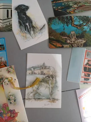 Lote 40+ Postales Vintage Variadas