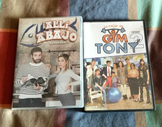 DVD Allí Abajo T3 y Gym Tony lo mejor Temp2