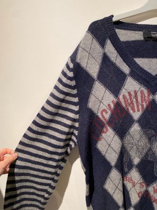 Suéter Y2K Zara Man lana