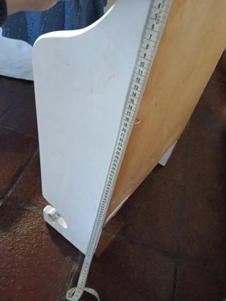 Mueble especiero cocina madera blanco