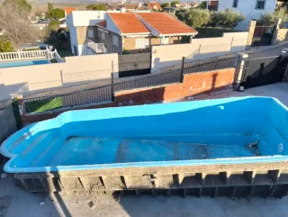 Piscina de 8x4 metros