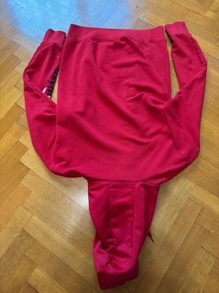 Felpa Champion Zip Rossa