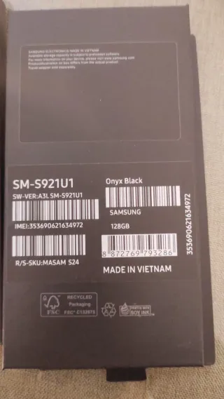 Samsung S24 128GB con garantía