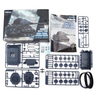 Maqueta Meng King Tiger (Porsche Turret) Toon