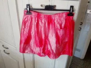 Pantaloncini foderati rosa " sfumature rosso rosa