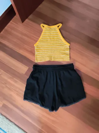 Conjunto Top y Shorts