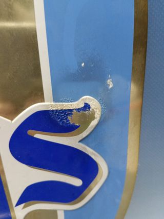 CHAPA PUBLICITARIA DE CERVEZA BRUGS. RARA. 35x35 cm, buen estado