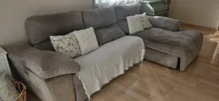 Sofá relax 3 plazas con Chaise longue