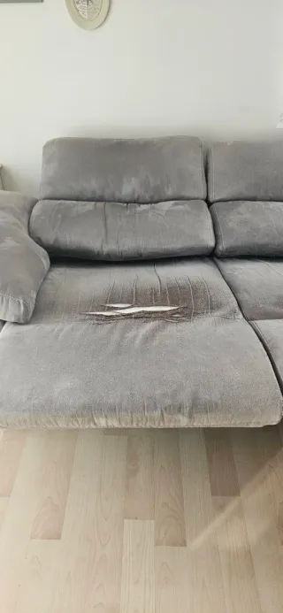 Sofá relax 3 plazas con Chaise longue