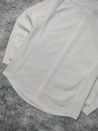 Sepiia Camisa Blanca Alta Tecnología No-Iron Smart