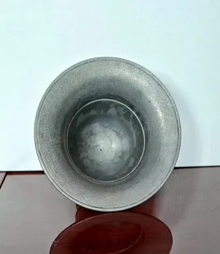 Mortero vintage bronce 12 cm diámetro