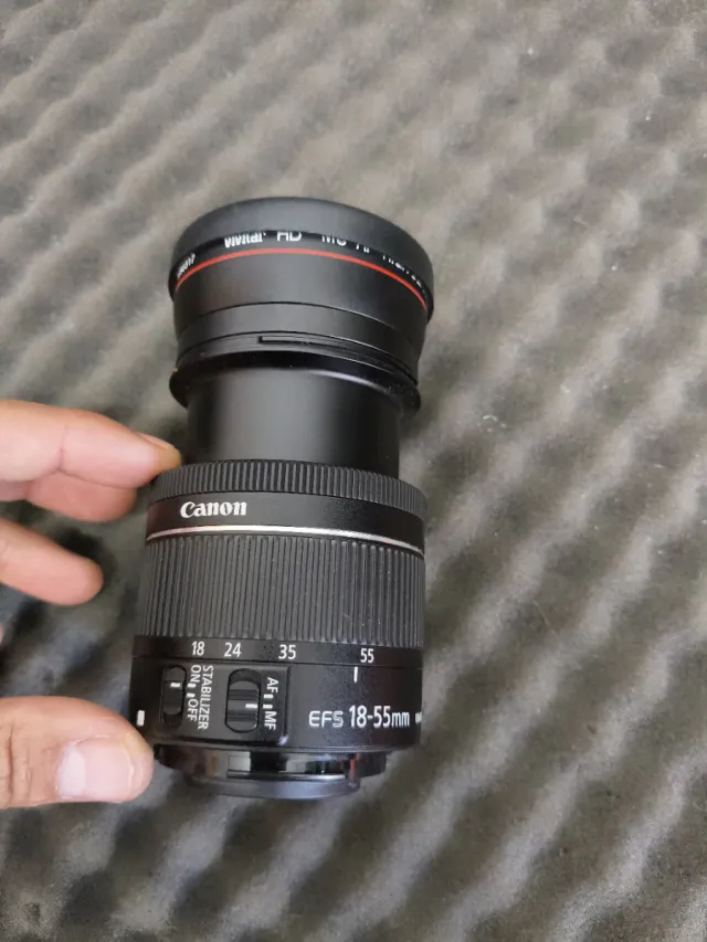 Objetivo Canon EF-S 18-55mm