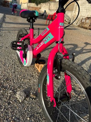 Bicicleta infantil rosa
