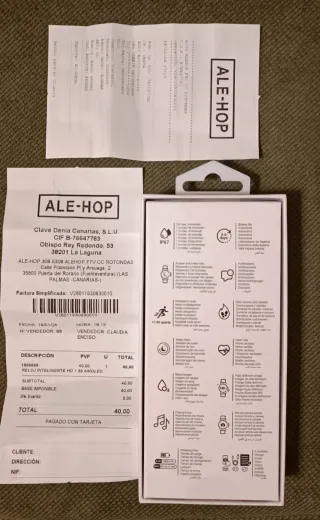 Reloj Inteligente Nuevo Biometría-Bienestar