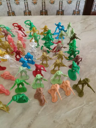 Cowboy di soldatini giocattolo