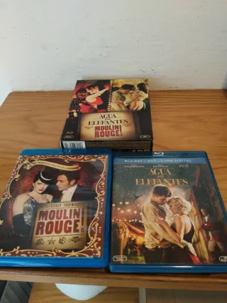 Pack Agua para Elefantes y Moulin Rouge Blu-ray/DV