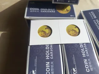 Cartoncillos para Monedas, coin holder