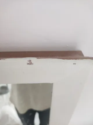 Espejo grande blanco