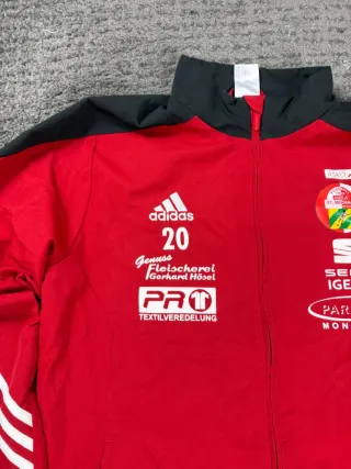 ¡¡OFERTA!! Talla L Chaqueta Adidas Roja y Negra
