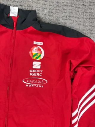 ¡¡OFERTA!! Talla L Chaqueta Adidas Roja y Negra