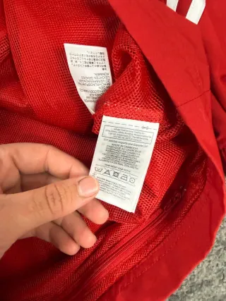 ¡¡OFERTA!! Talla L Chaqueta Adidas Roja y Negra