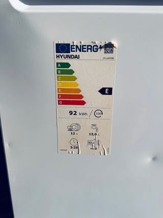 181.Lavavajillas Hyundai Nuevo Tara ! 12 Cubiertos