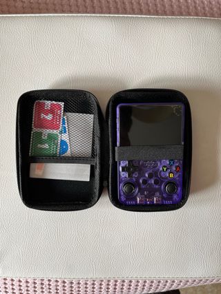 Consola R36S Morada 128 gb (leer descripción)