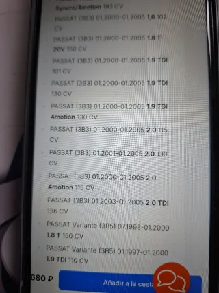 Discos Freno Skoda/VW/Audi