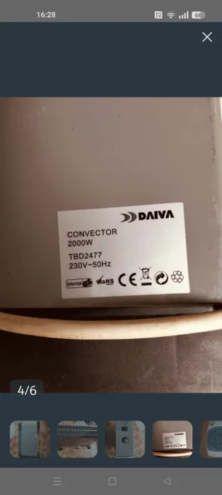 Calentador eléctrico