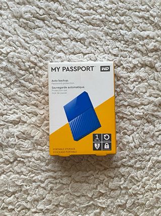 WD My Passport 1TB Azul