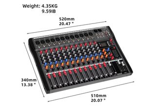 Mesa de mezclas DX12 Interfaz de Sonido