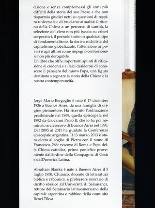 Jorge Bergoglio Abraham Skorka IL CIELO E LA TERRA