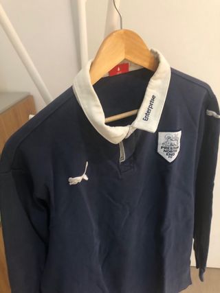 Polo/camiseta Vintage Preston North End Puma Azul