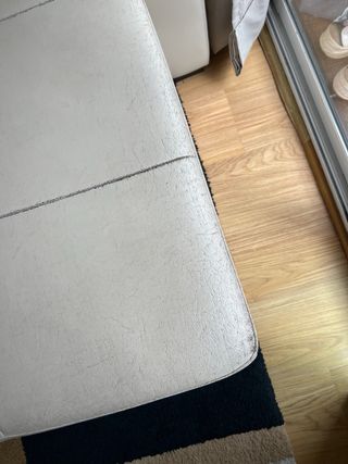 Divano letto 3 posti in pelle Ikea