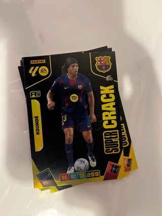 Cartas Panini Adrenalyn XL SUPER CRACKS
