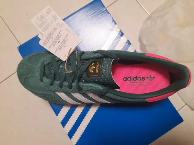 adidas gazelle silver green womens adidas Gazelle Bold Verdes y Rosas Mujer JH9668 main image 1