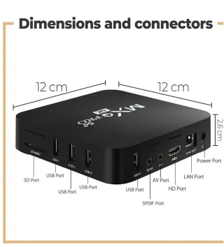 MXQ PRO Smart TV Box 4K Android 11