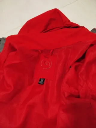 Chaqueta impermeable Messi 10 Roja