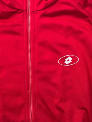 Chaqueta Lotto Vintage 90s Y2K Roja