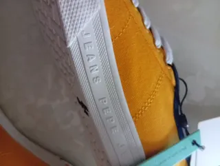 Bambas Pepe Jeans Amarillas Talla 36.