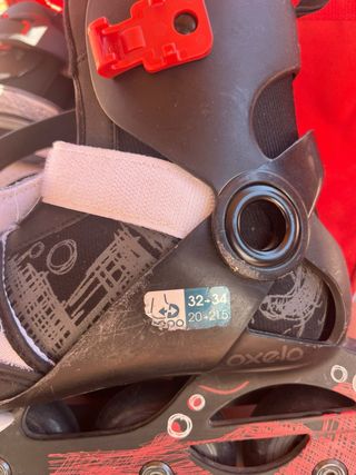 Patines en línea Oxelo con protecciones