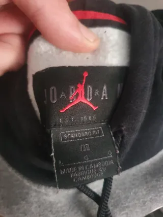 Felpa Nike Jordan con cappuccio tg. L