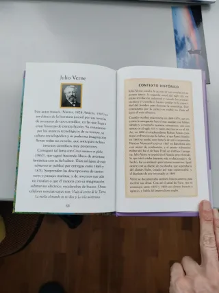 Libro infantil Veinte mil leguas de viaje submarin